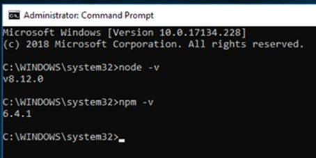 installation of NODE and NPM